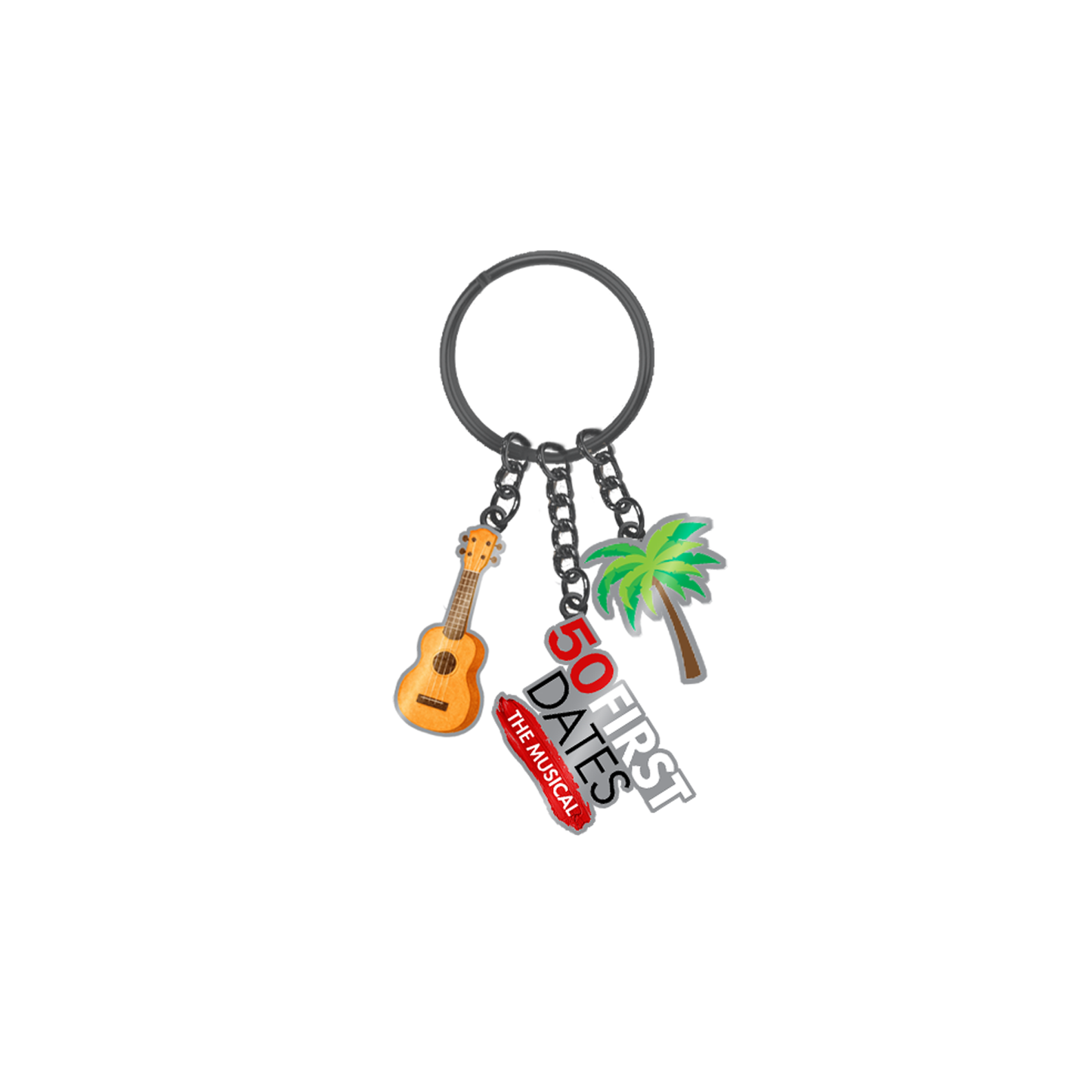 50 FIRST DATES Charm Keyring
