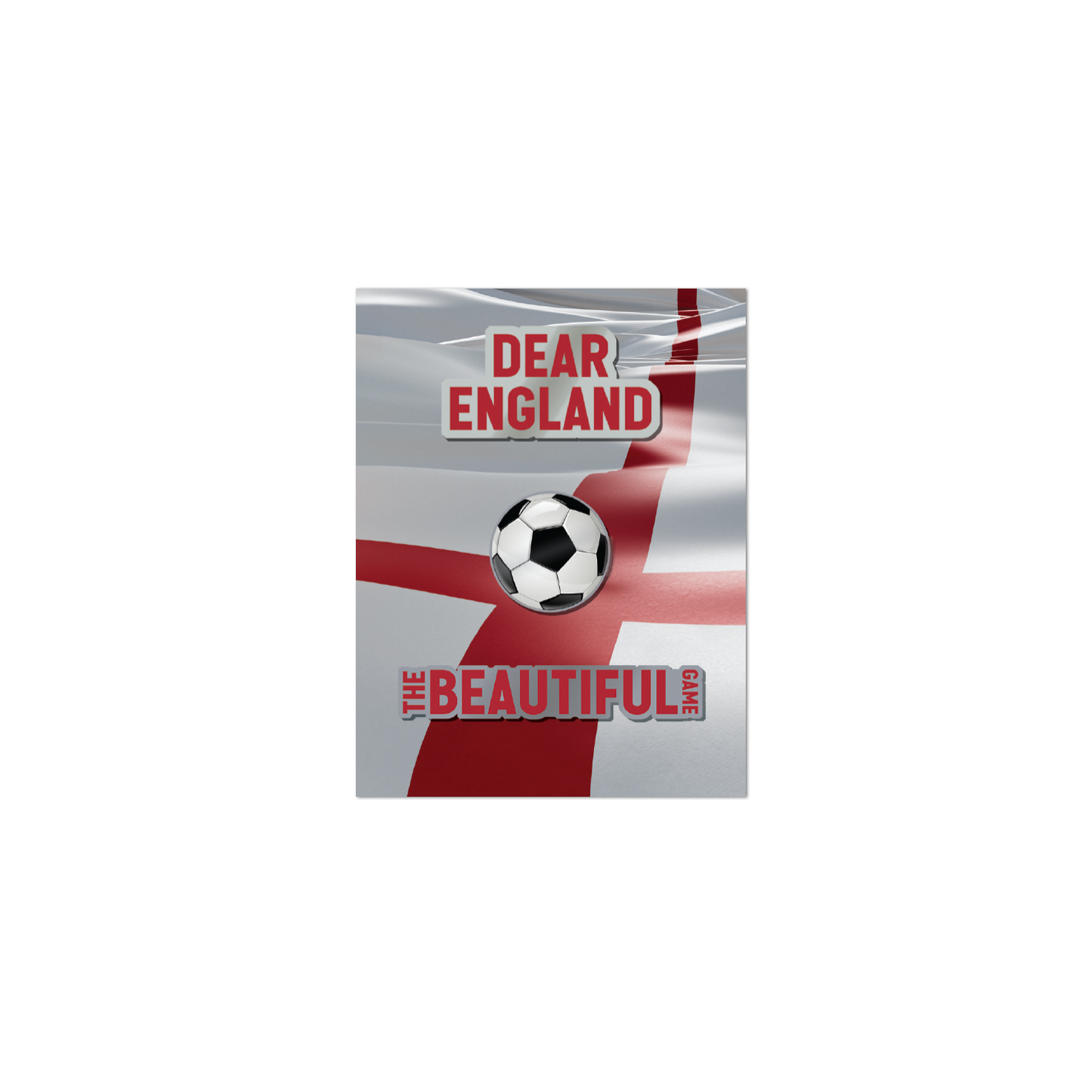 DEAR ENGLAND Lapel Pin Trio