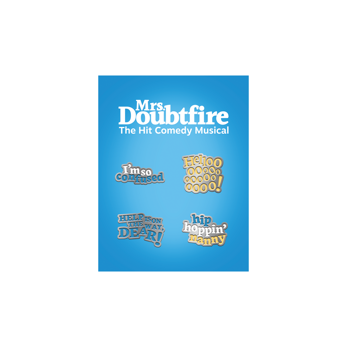 MRS. DOUBTFIRE DANCING PIN