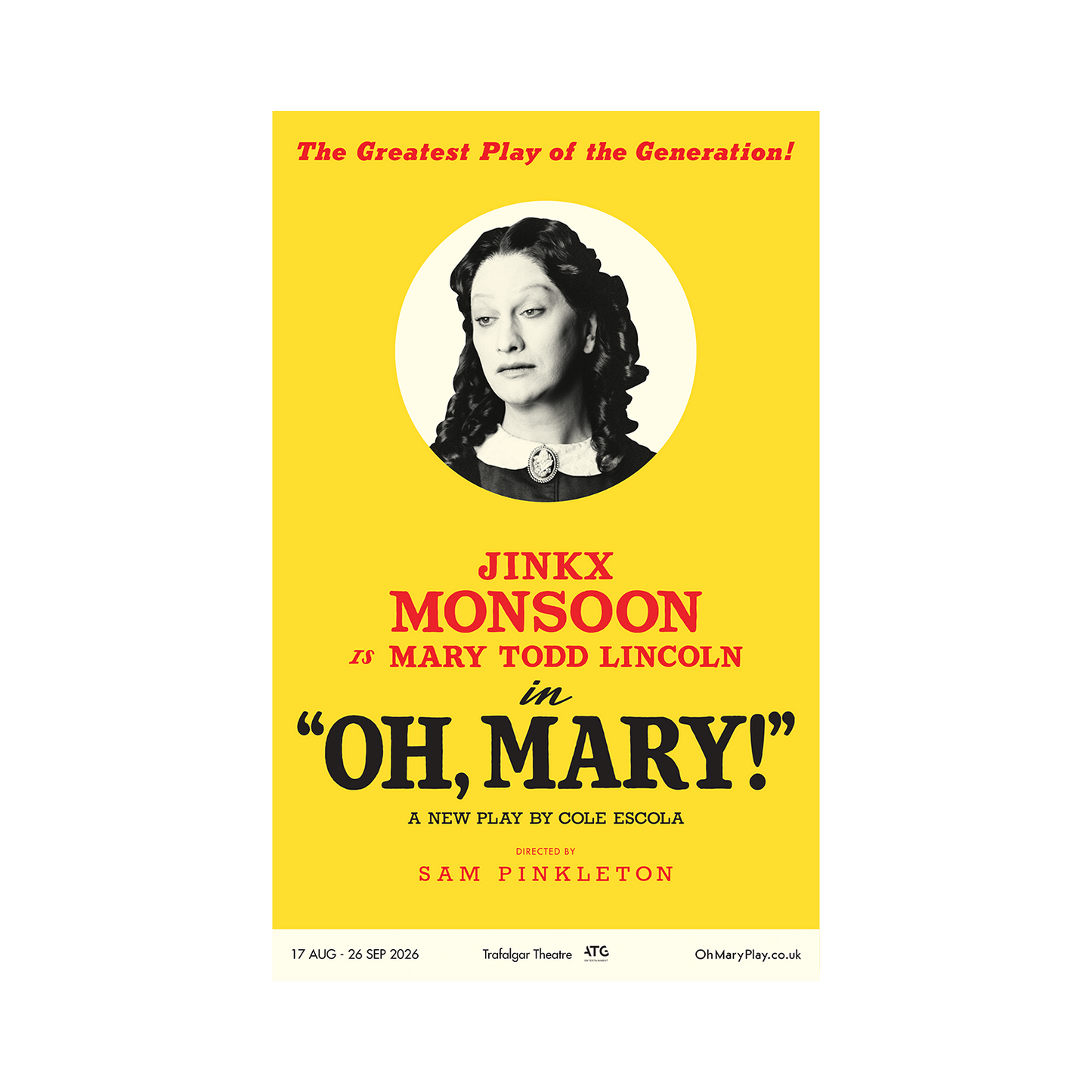 OH, MARY! Jinkx Monsoon Poster