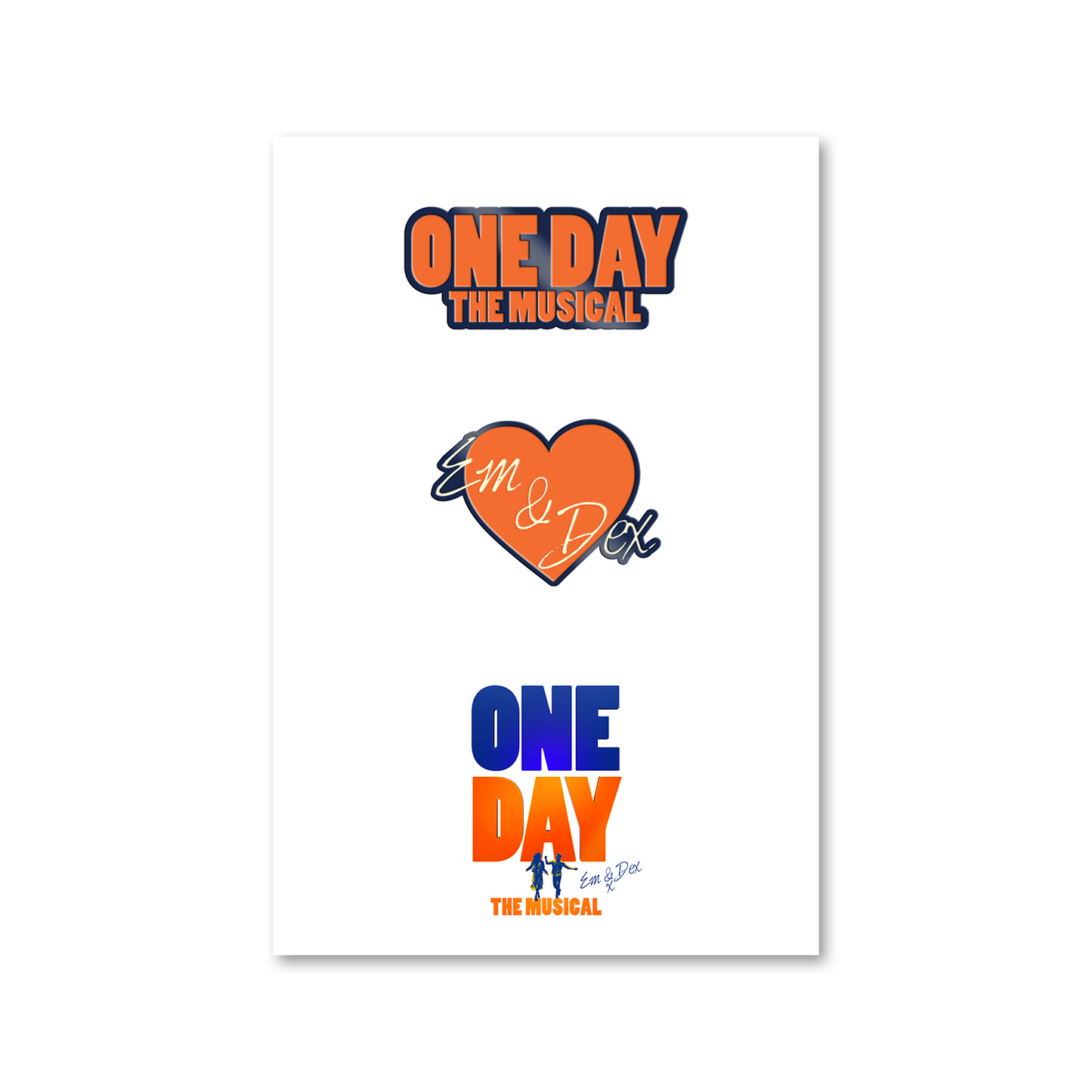 ONE DAY Pin Set