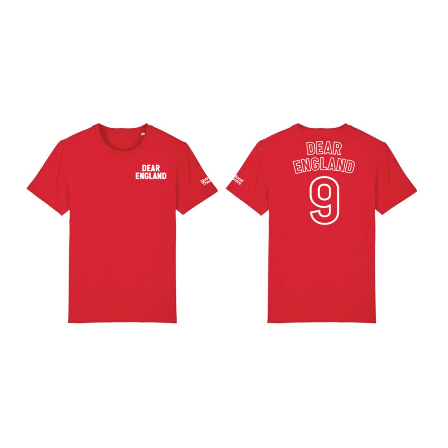 DEAR ENGLAND Red T-Shirt