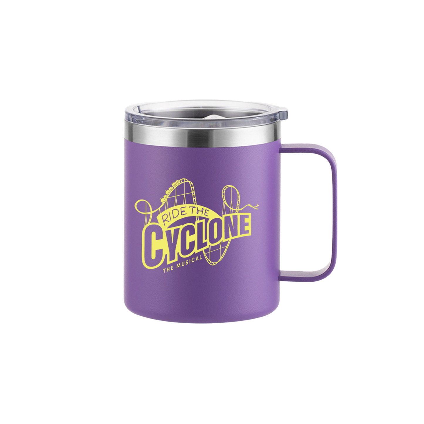 RIDE THE CYCLONE - Characters Names Travel Mug