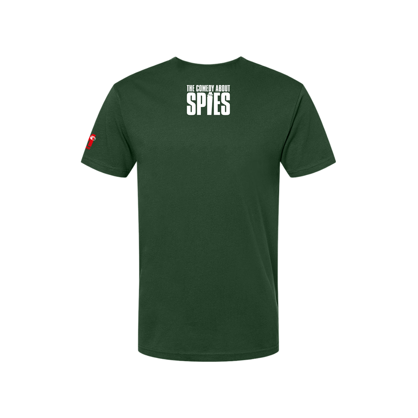 THE COMEDY ABOUT SPIES Unisex Bugged T-shirt