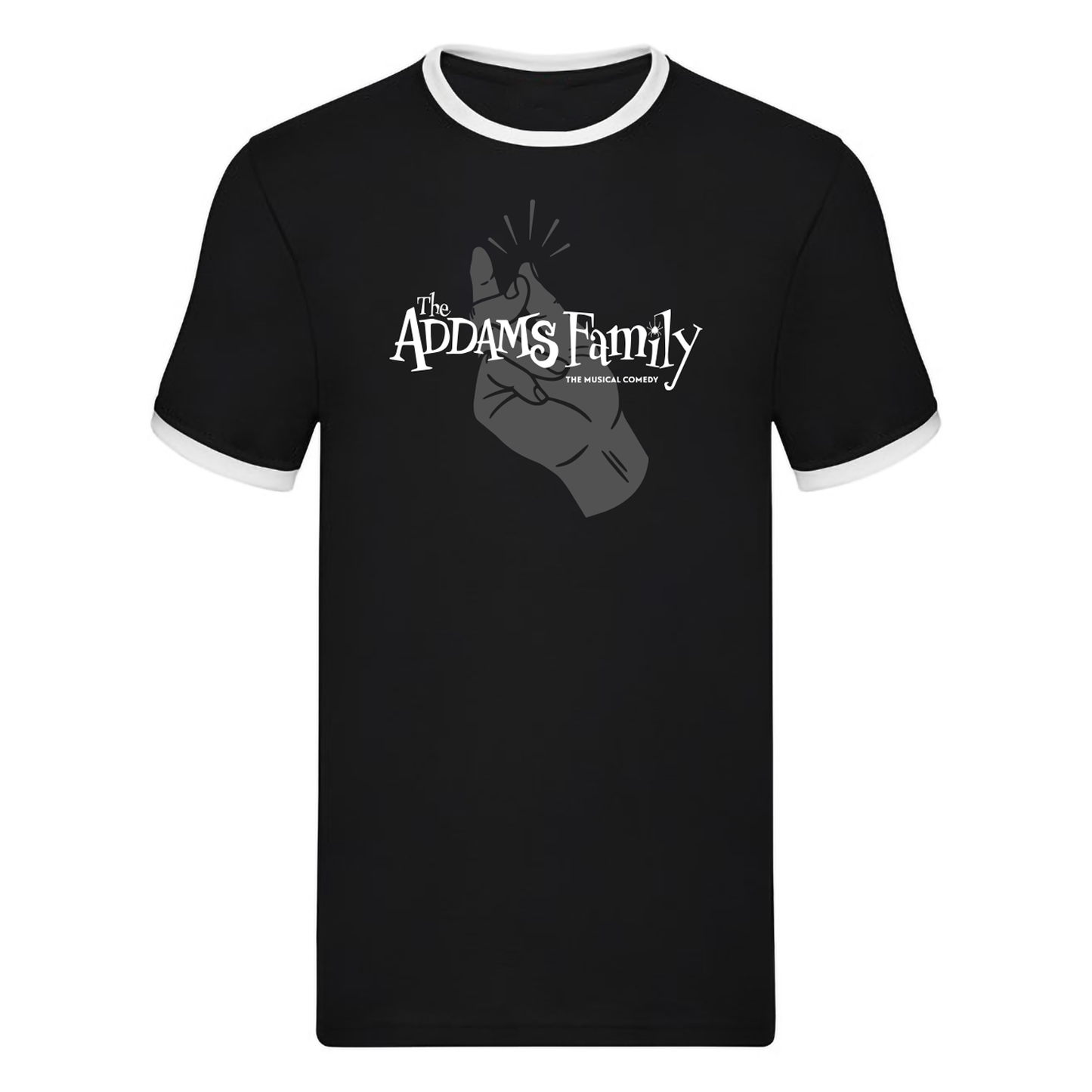 THE ADDAMS FAMILY Title Ringer T-Shirt