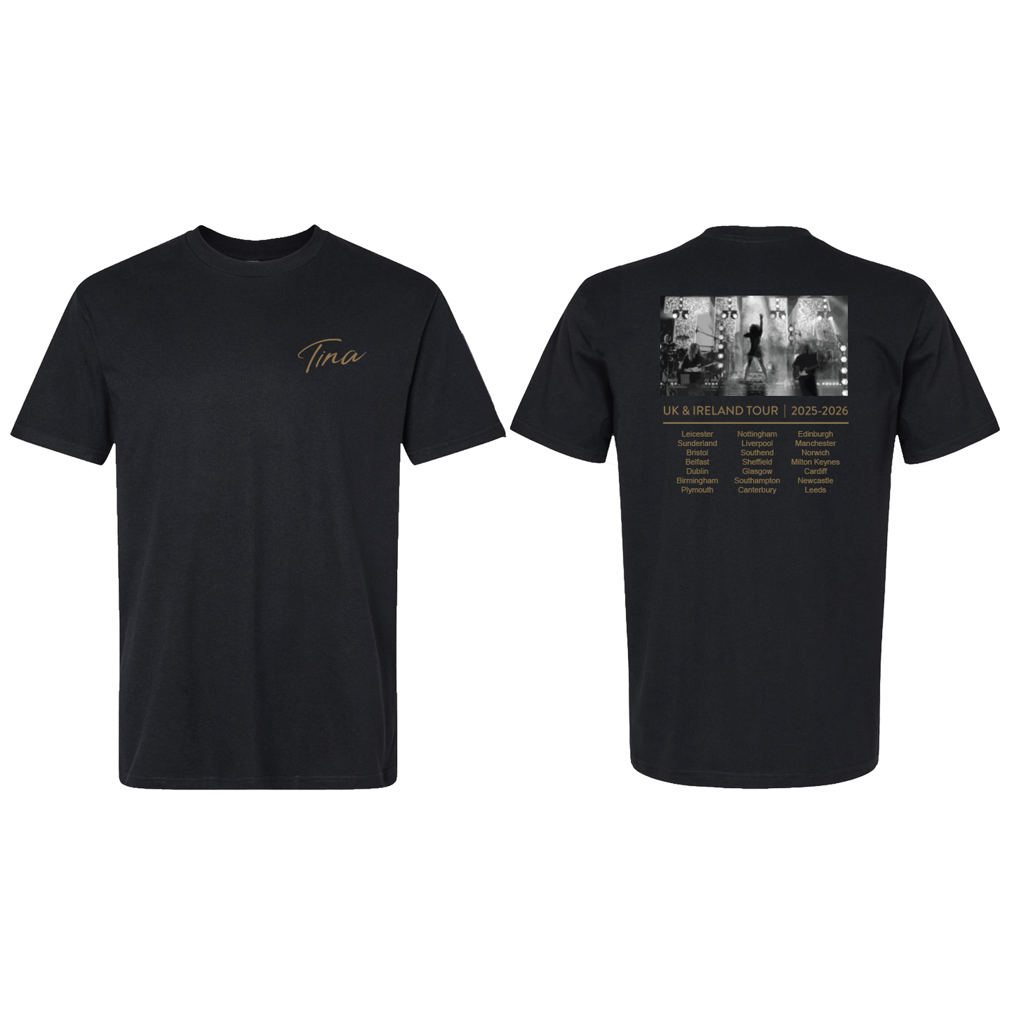 TINA UK Tour Concert T-Shirt