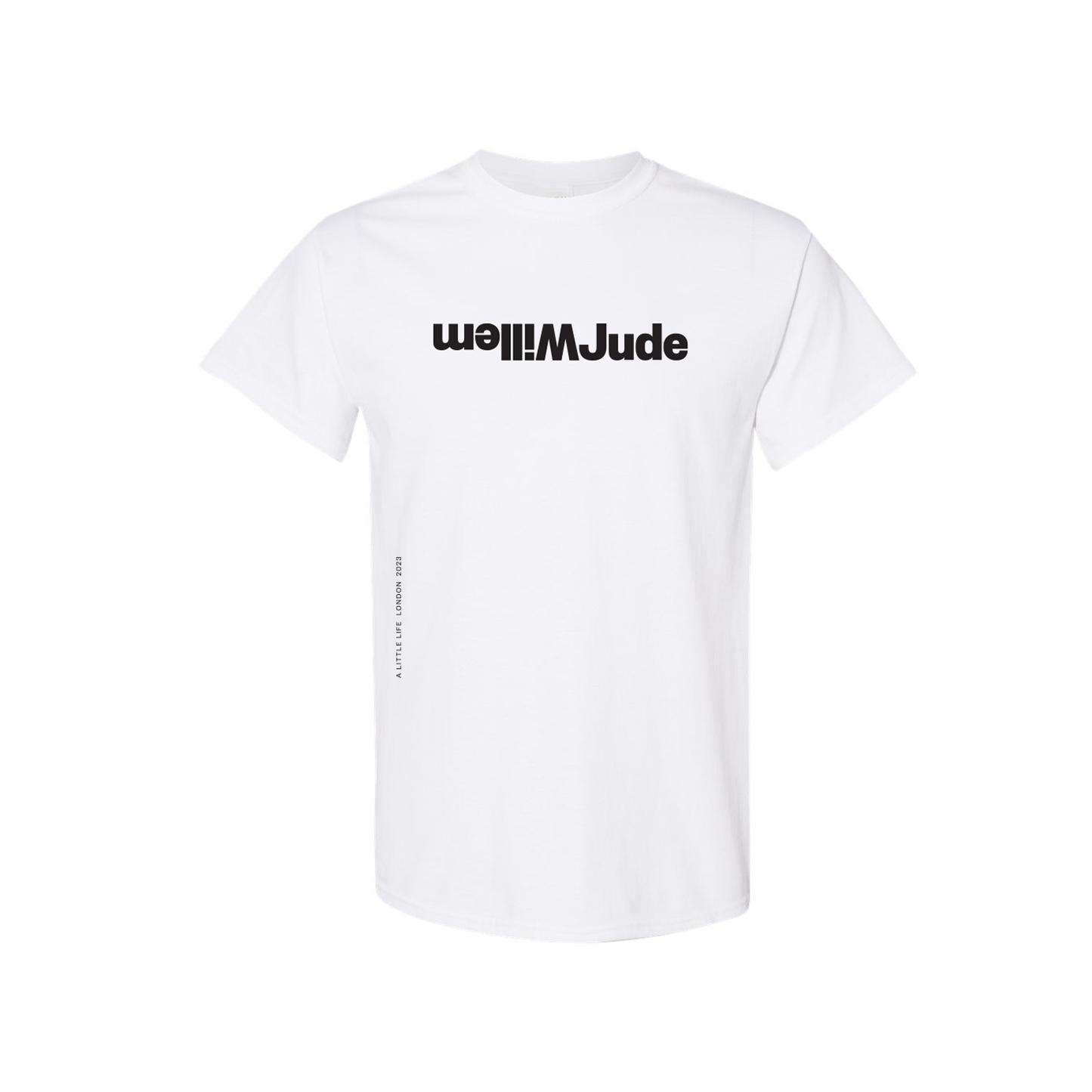 A LITTLE LIFE J&W Black on White T-Shirt