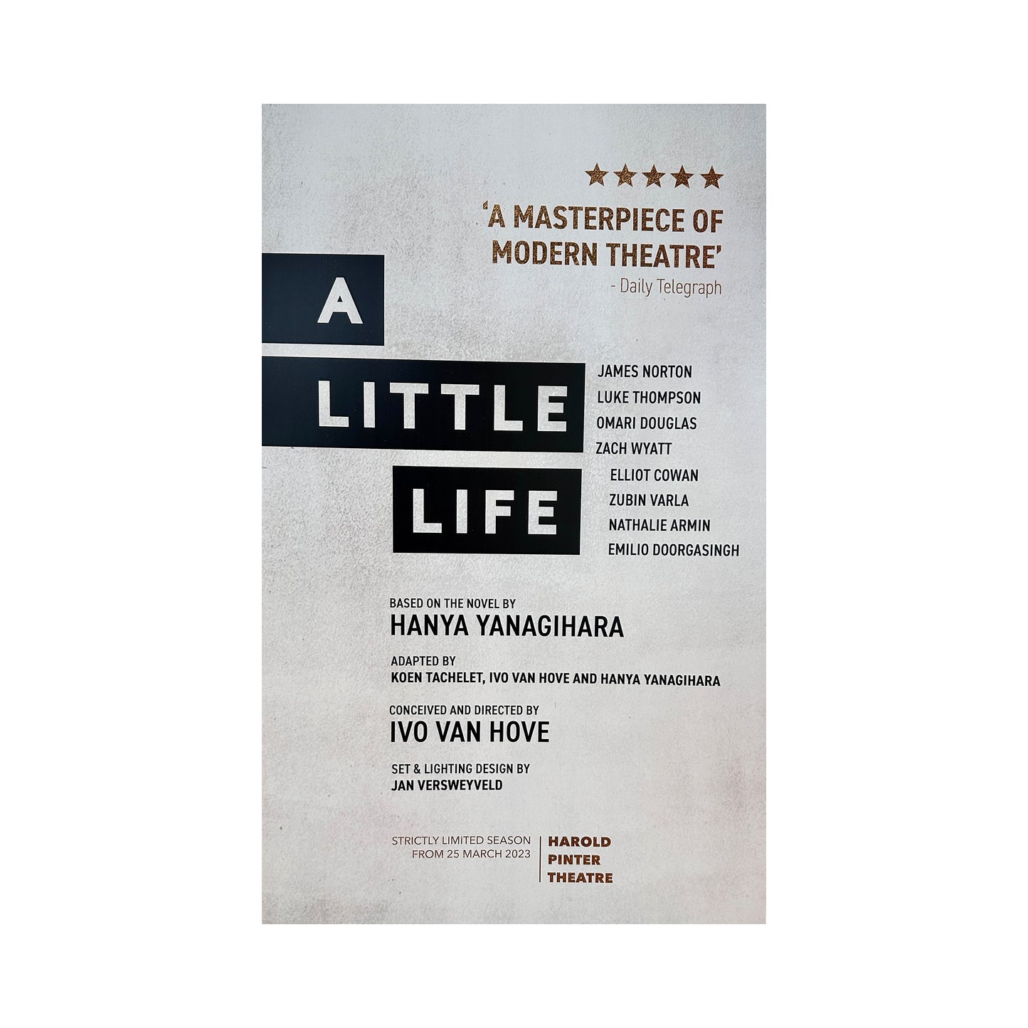 A LITTLE LIFE - Poster