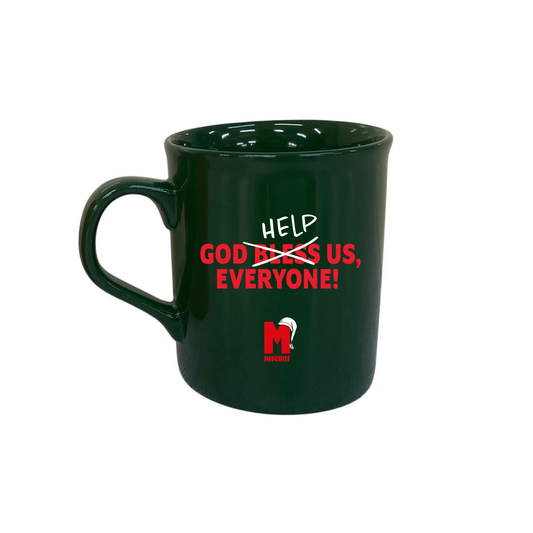 CHRISTMAS CAROL GOES WRONG God Help Us Mug