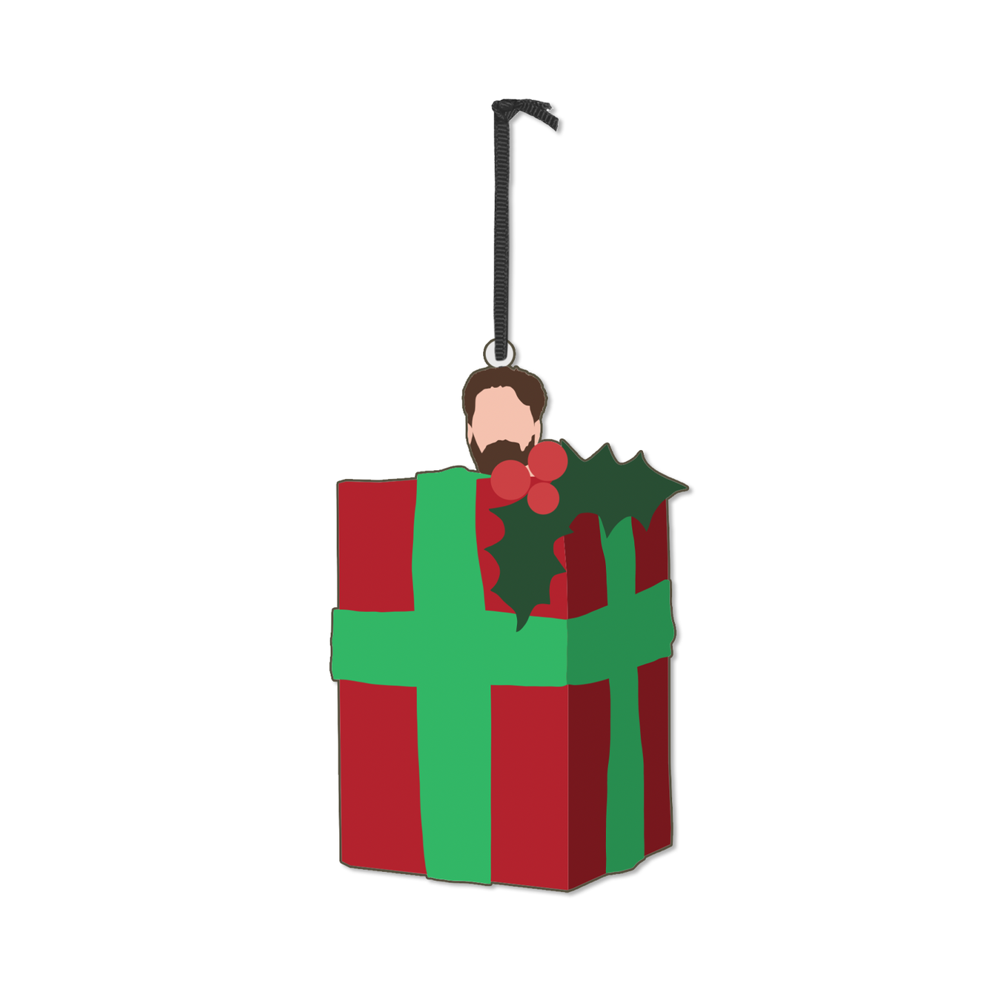 CHRISTMAS CAROL GOES WRONG Wooden Christmas Ornament