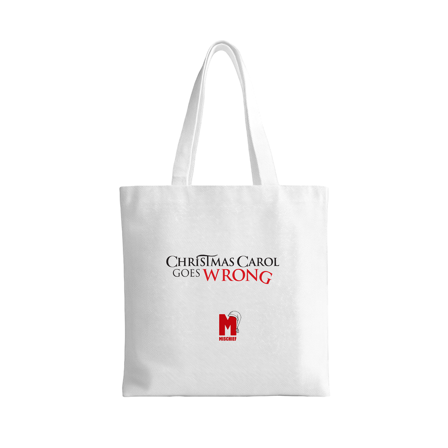 CHRISTMAS CAROL GOES WRONG Follow Me to the Window Tote Bag