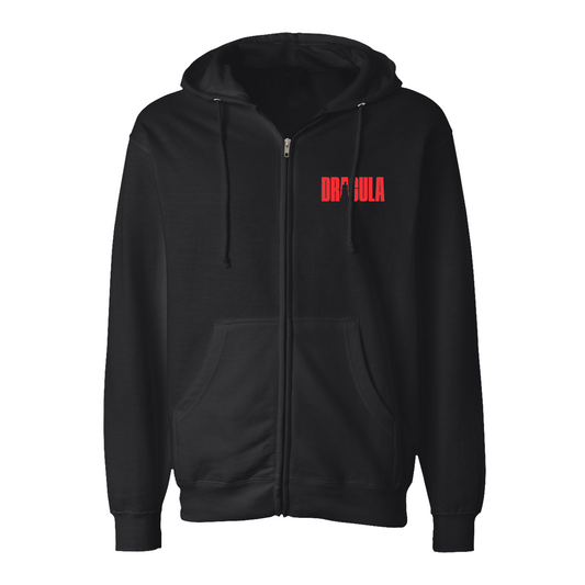 DRACULA Logo Zip Hoodie