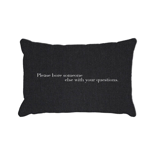 THE DEVIL WEARS PRADA Please Bore Someone Else Pillow