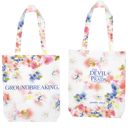 THE DEVIL WEARS PRADA x pamella roland: Groundbreaking Floral Tote Bag