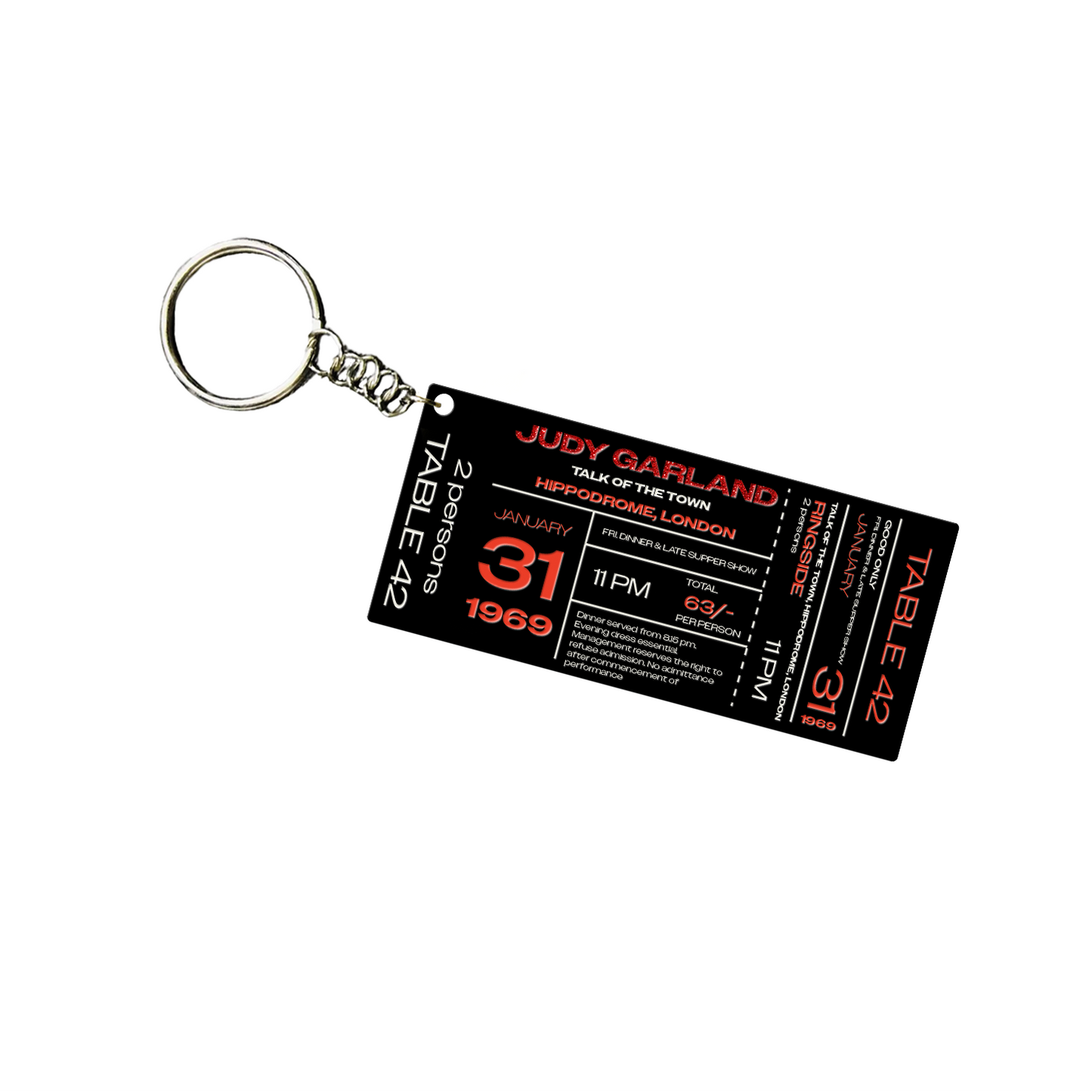 END OF THE RAINBOW Keyring