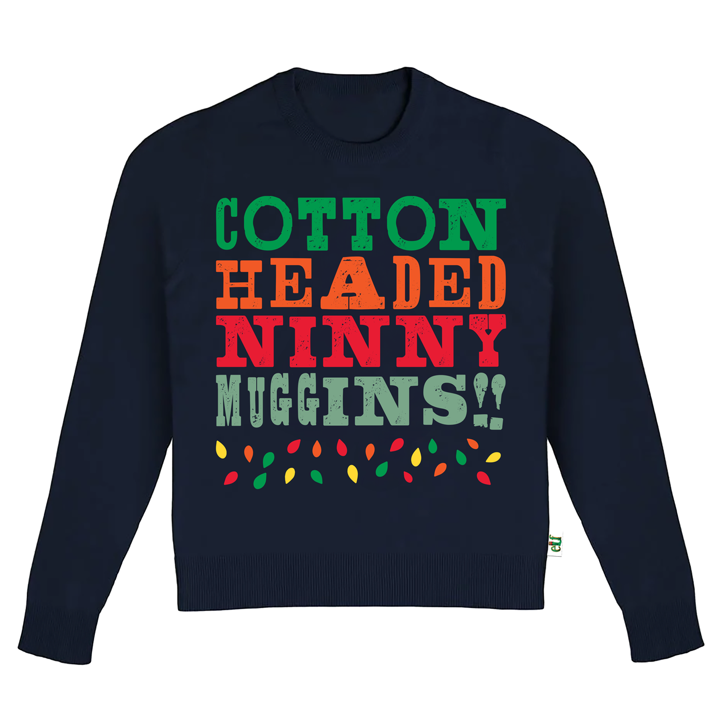 ELF Cotton Headed Ninny Muggins Xmas Jumper