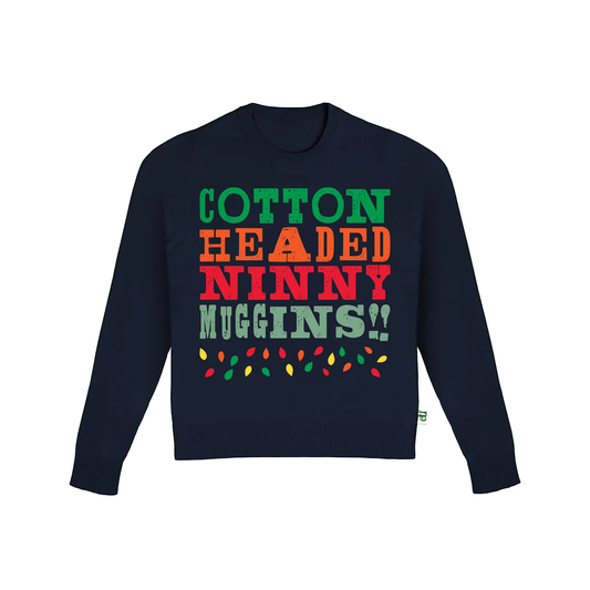 ELF Cotton Headed Ninny Muggins Youth Xmas Jumper