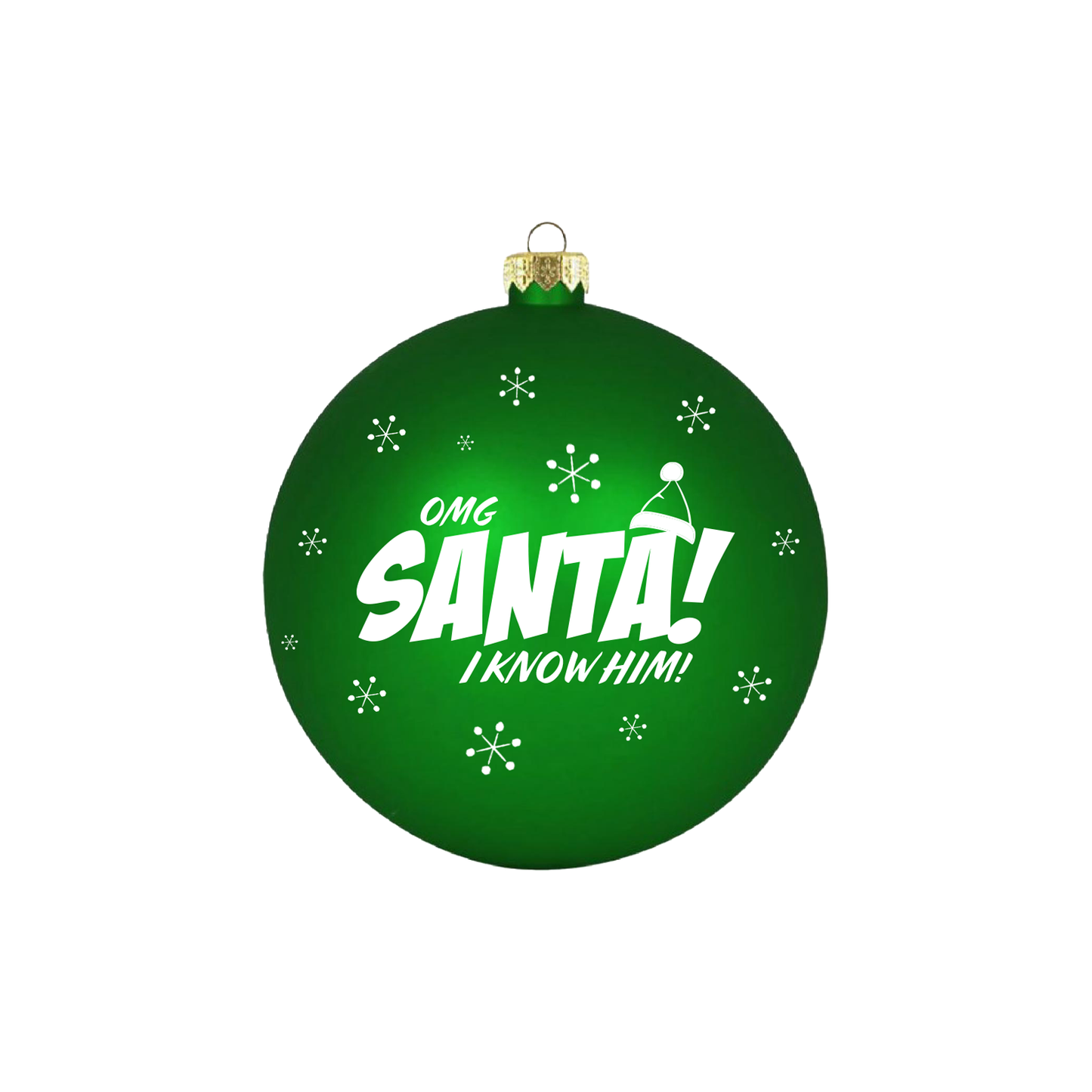 ELF UK Bauble - OMG Santa!
