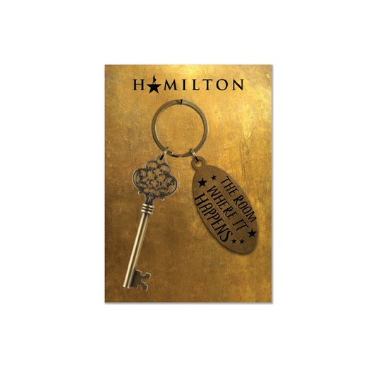 HAMILTON The Room Where It Happens Keyring