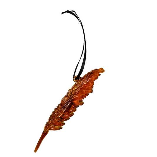 HAMILTON Glass Quill Ornament