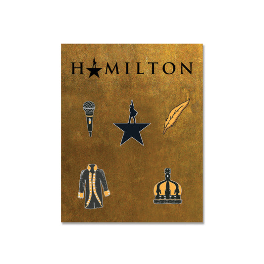 Hamilton - Lapel Pin Set