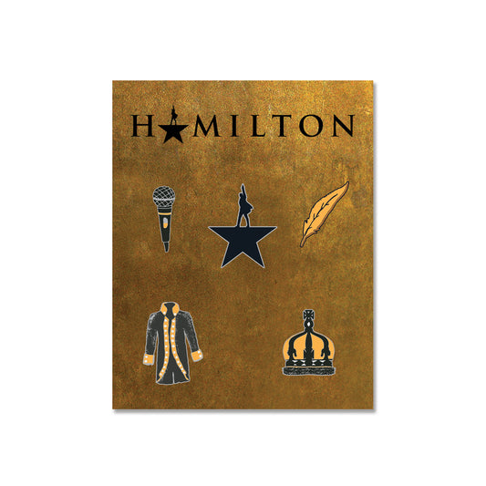 HAMILTON Lapel Pin Set