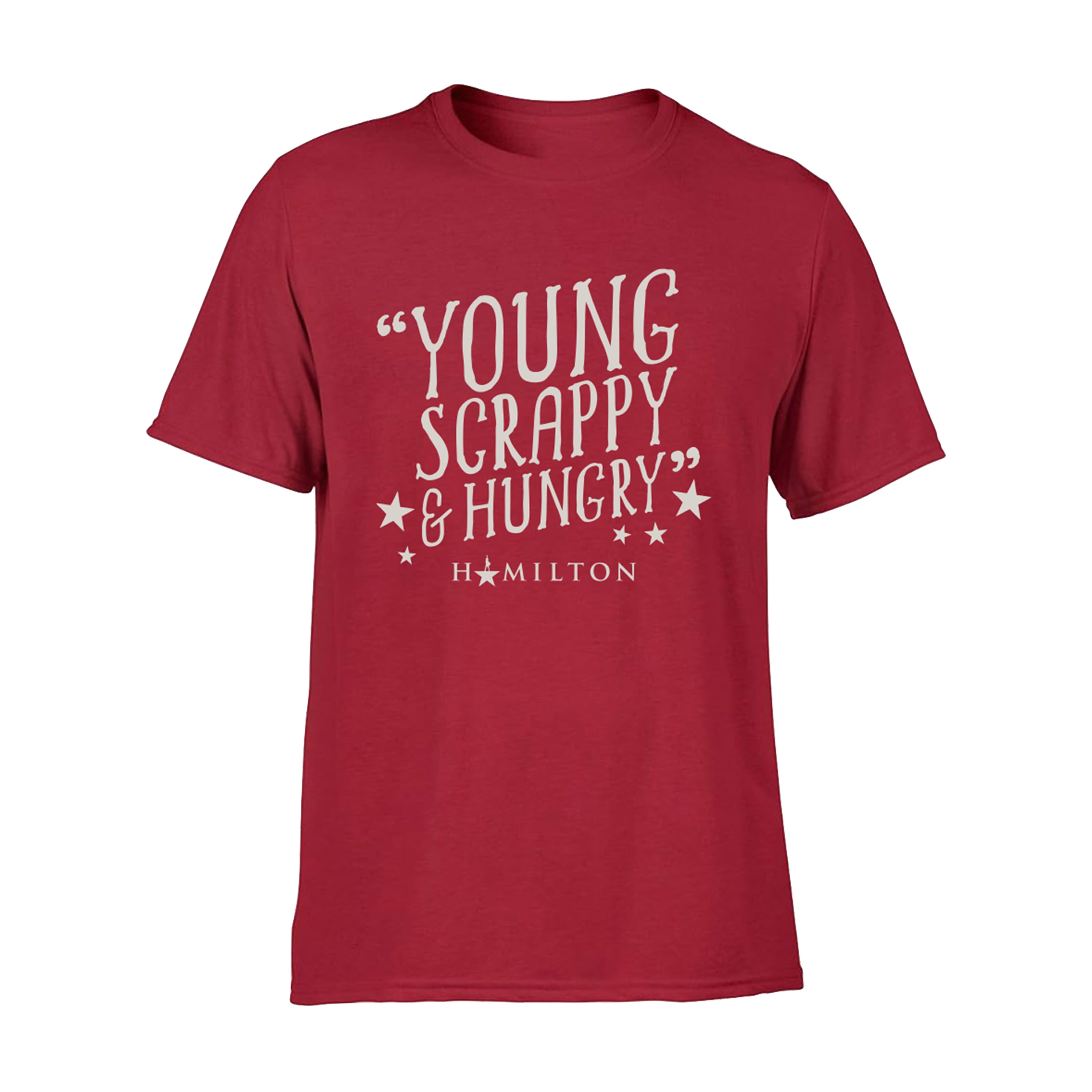HAMILTON Young, Scrappy & Hungry TShirt West End Merchandise Shop by