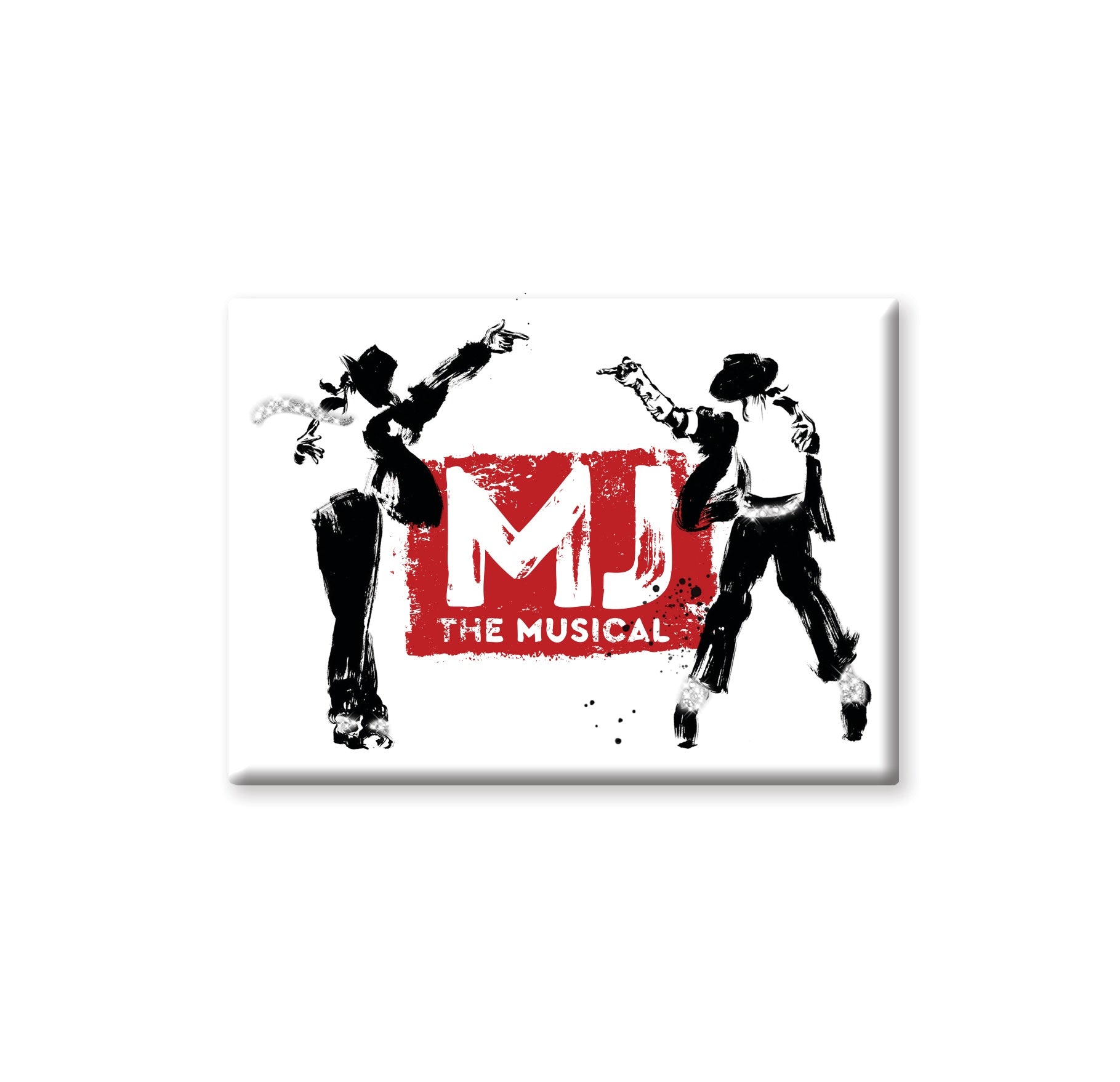 MJ THE MUSICAL Button Magnet – West End Merchandise Shop by Creative Goods