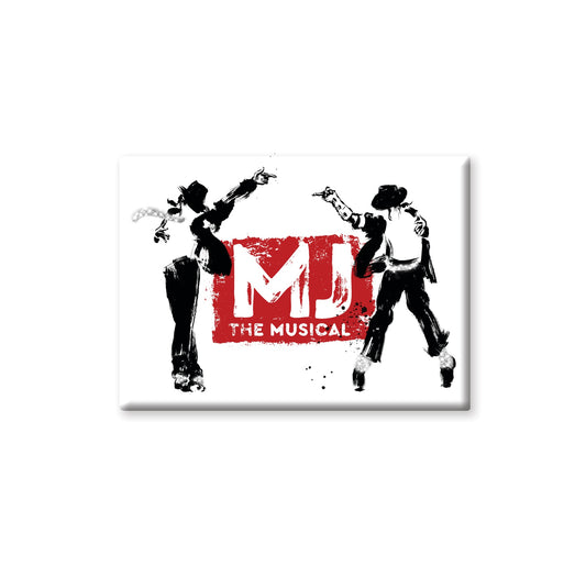 MJ THE MUSICAL Button Magnet