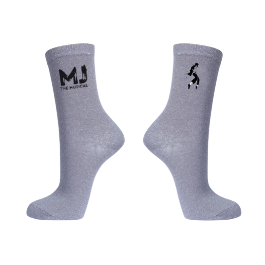 MJ THE MUSICAL Glitter Socks