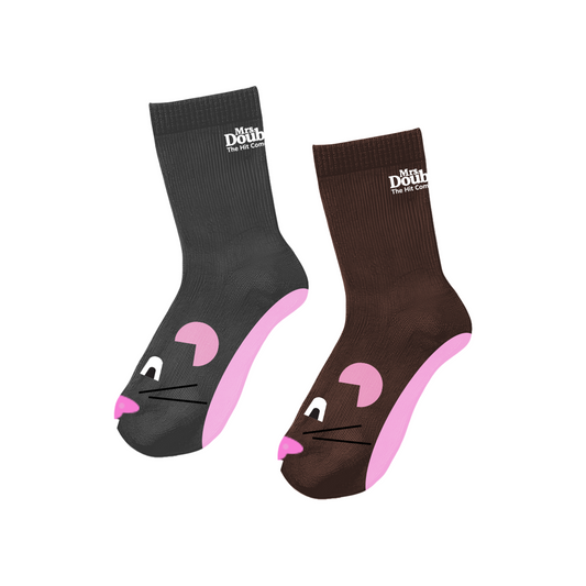 MRS. DOUBTFIRE PUPPET SOCKS