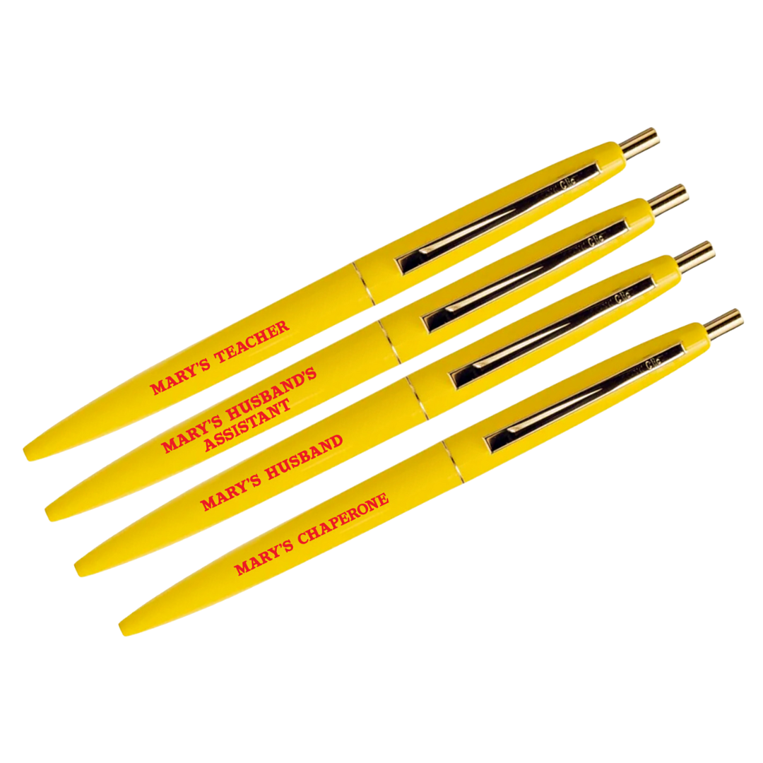 OH, MARY! Characters Pen Set