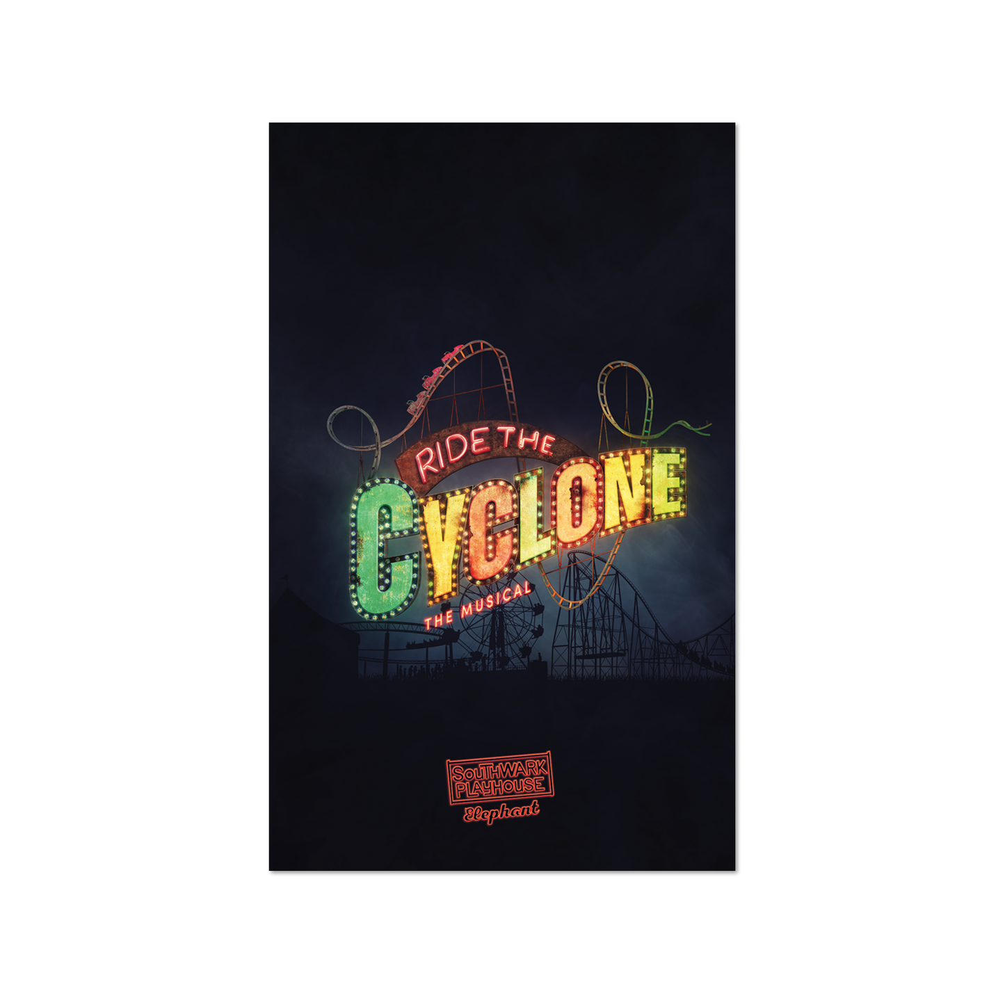 RIDE THE CYCLONE - Show Poster