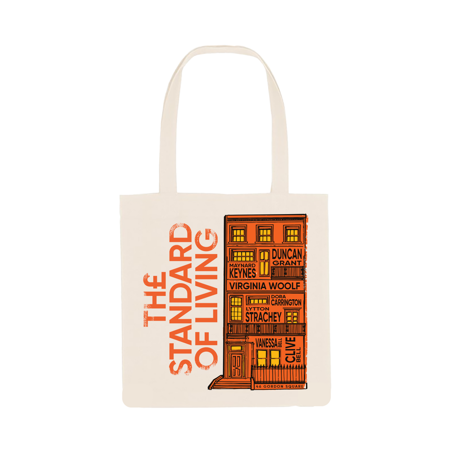 THE STANDARD OF LIVING Bloomsbury Group Tote Bag