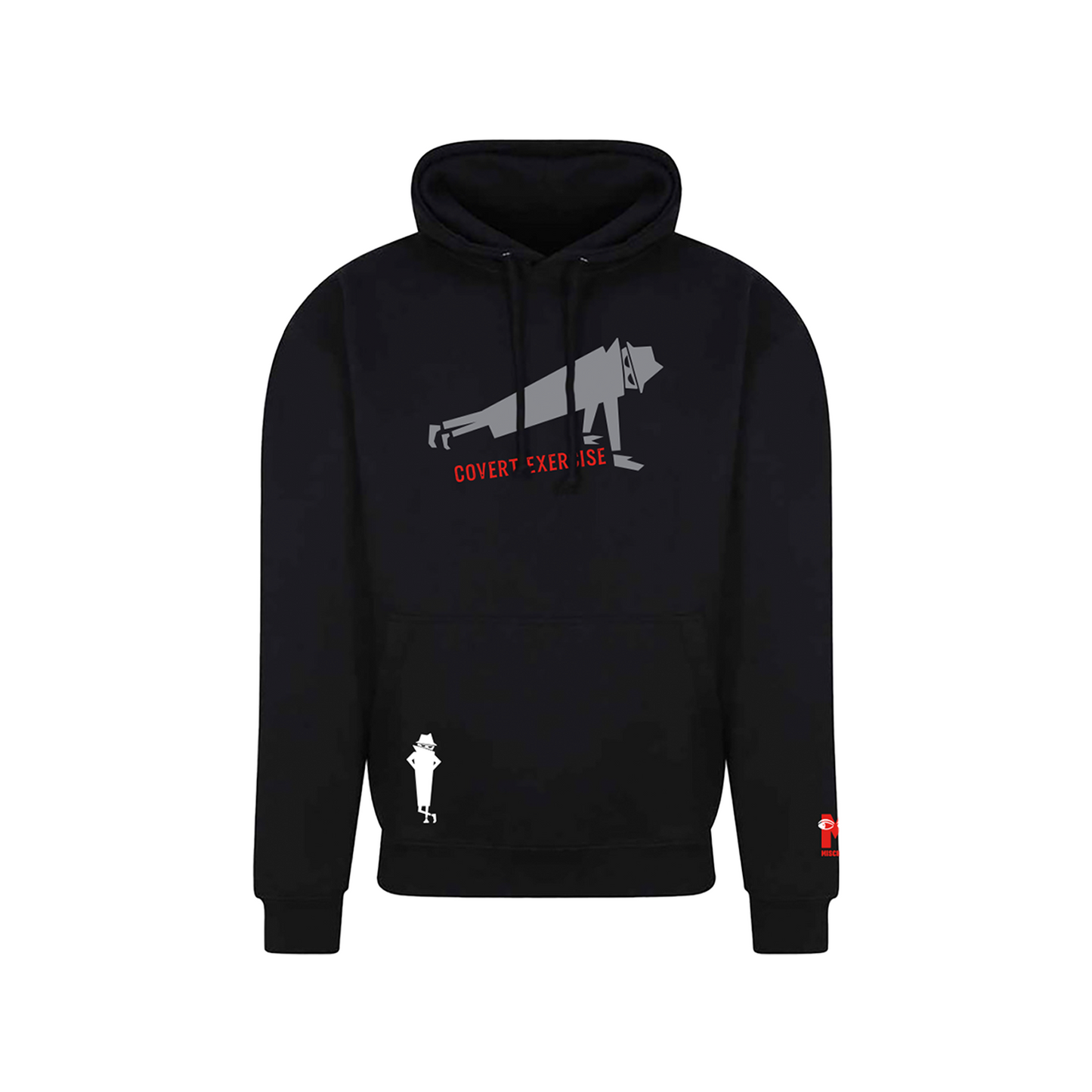 THE COMEDY ABOUT SPIES Covert Exercise Hoodie