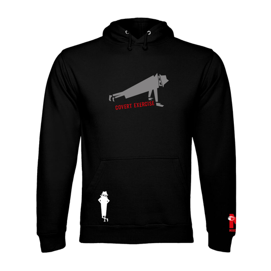 THE COMEDY ABOUT SPIES Covert Exercise Hoodie
