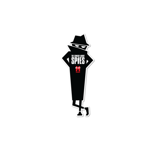 THE COMEDY ABOUT SPIES Spy Acrylic Magnet