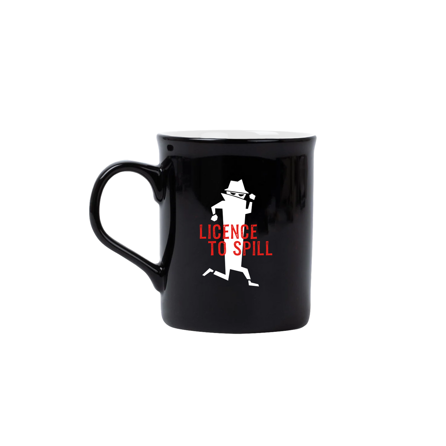THE COMEDY ABOUT SPIES License to Spill Mug