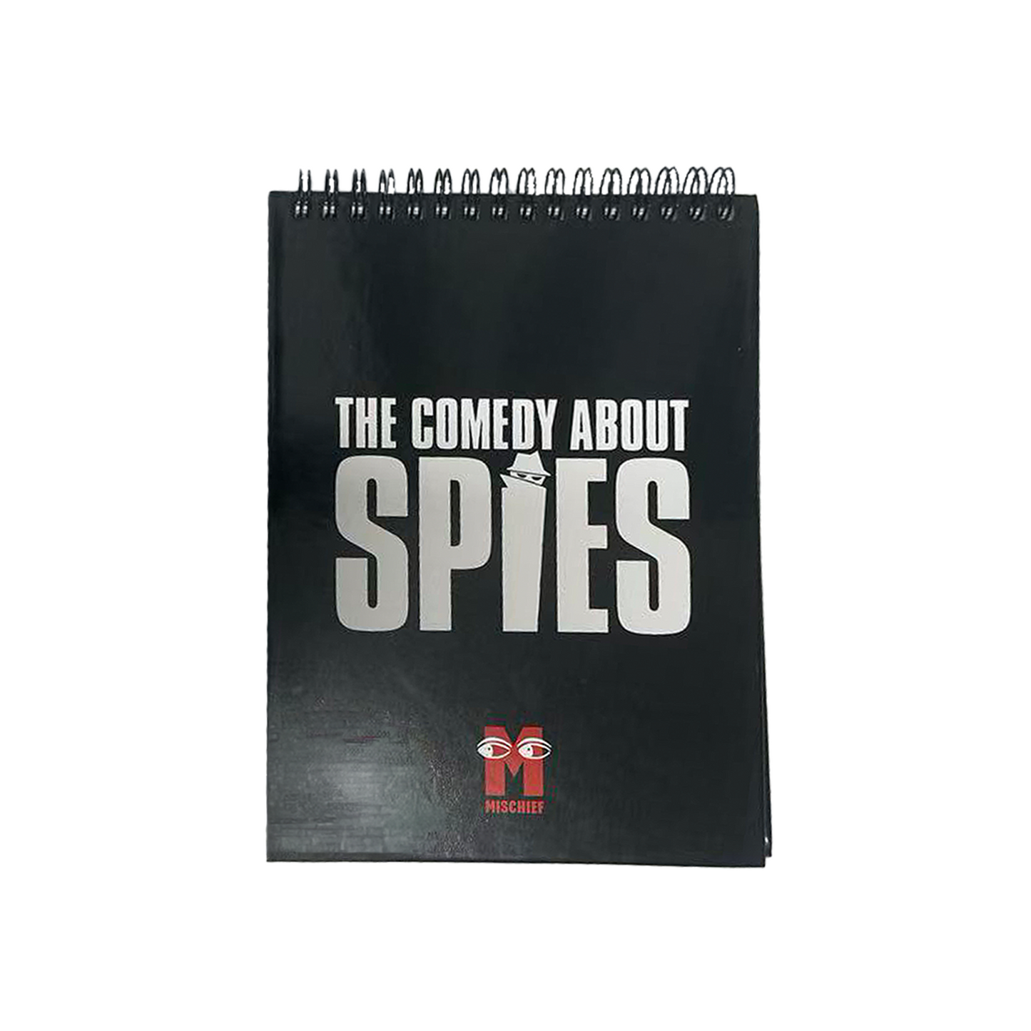 THE COMEDY ABOUT SPIES Moderately Confidential Notebook