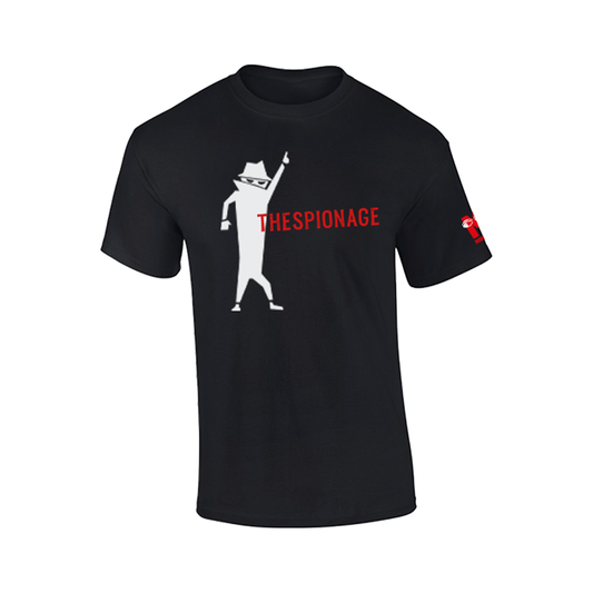 THE COMEDY ABOUT SPIES Thespionage T-shirt