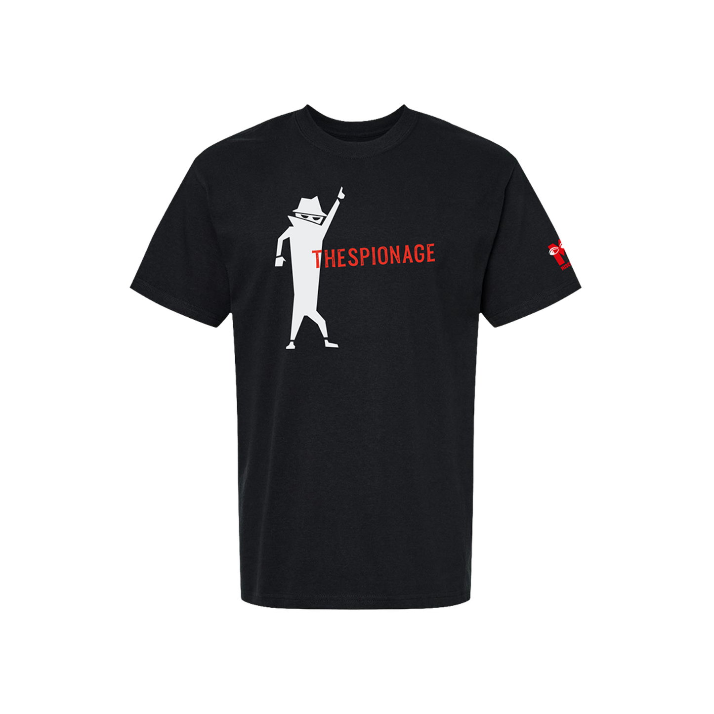 THE COMEDY ABOUT SPIES Thespionage T-shirt