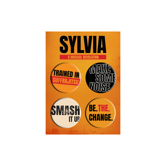 SLYVIA Button Badge Set