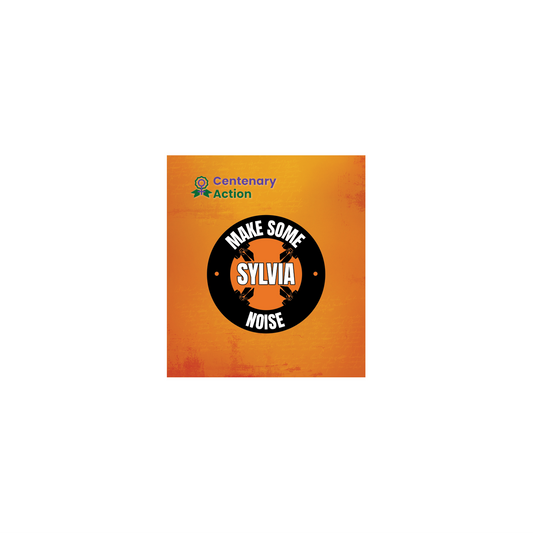 SLYVIA Make Some Noise Lapel Pin