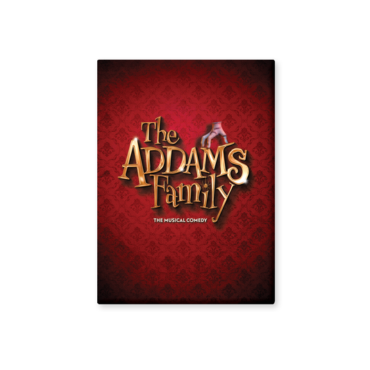 THE ADDAMS FAMILY Button Magnet