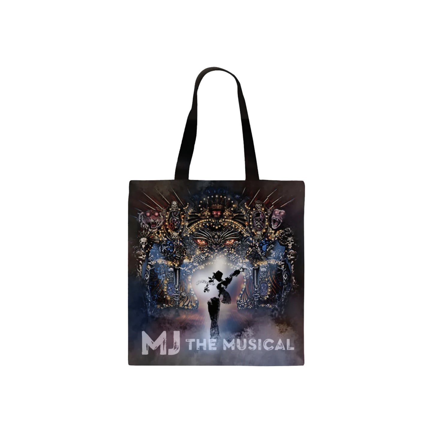MJ THE MUSICAL Thriller Black Tote Bag