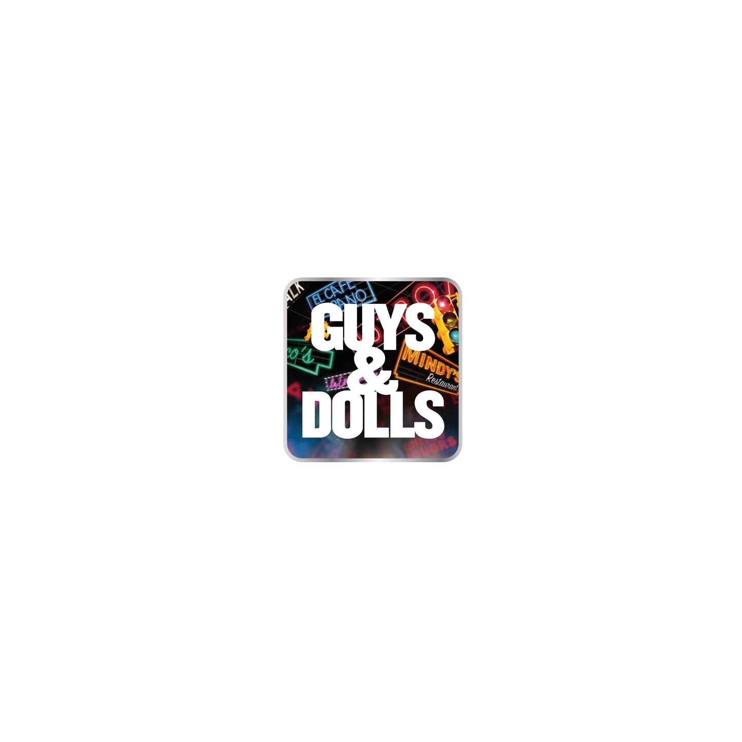 GUYS AND DOLLS - Logo Lapel Pin