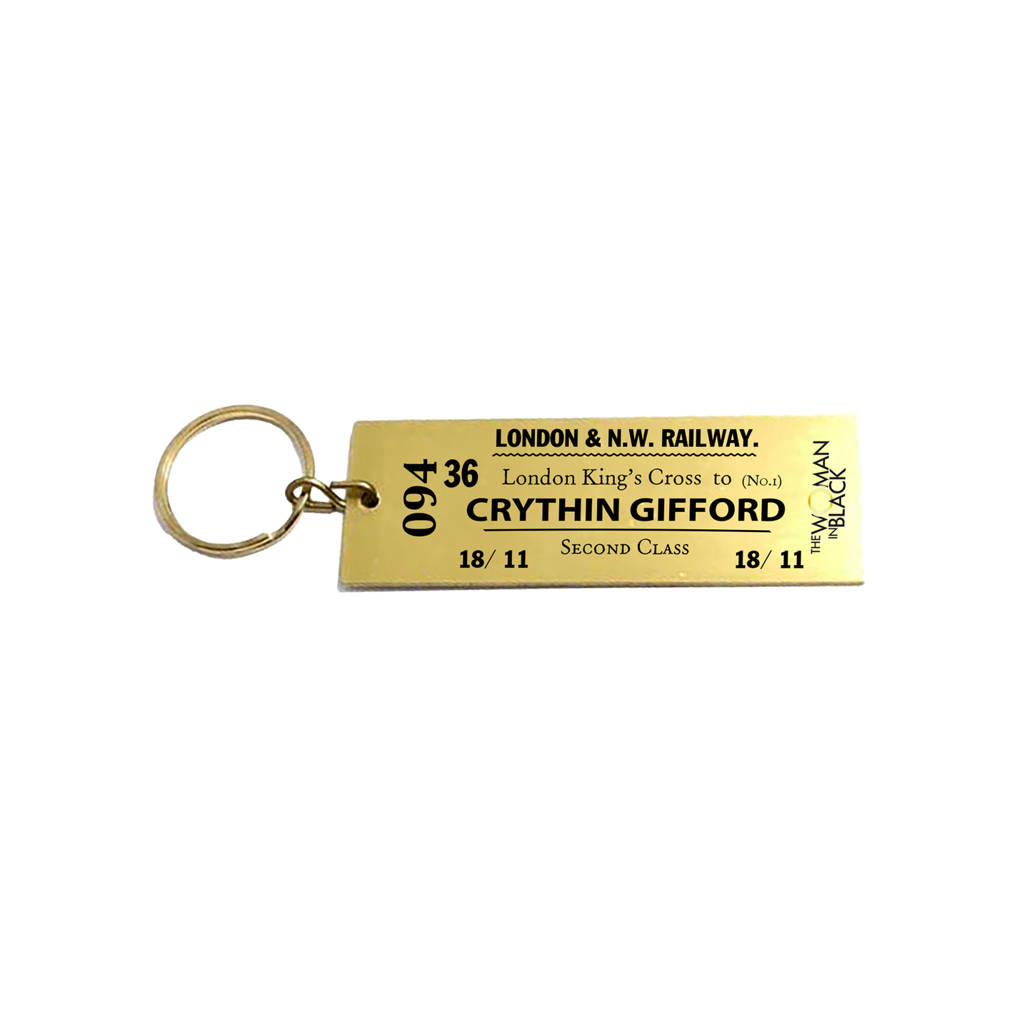 THE WOMAN IN BLACK Keyring