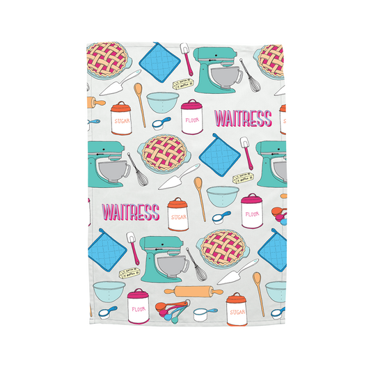 WAITRESS Tea Towel