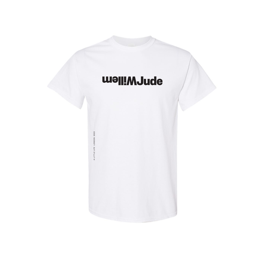 A LITTLE LIFE J&W Black on White T-Shirt
