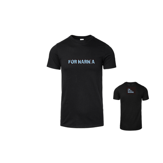 TLWW - FOR NARNIA TEE BLACK YOUTH